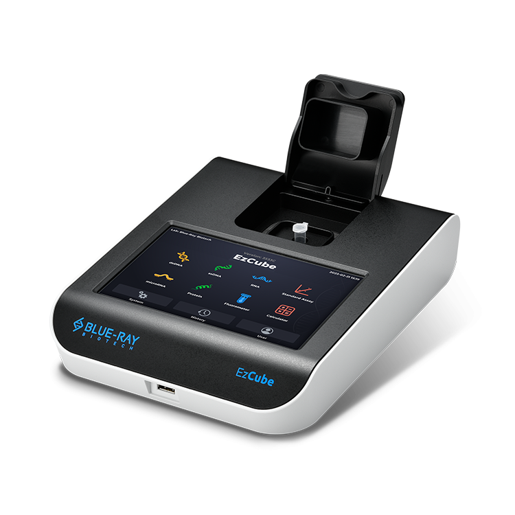 fluorometer for accuracy DNA RNA measurements